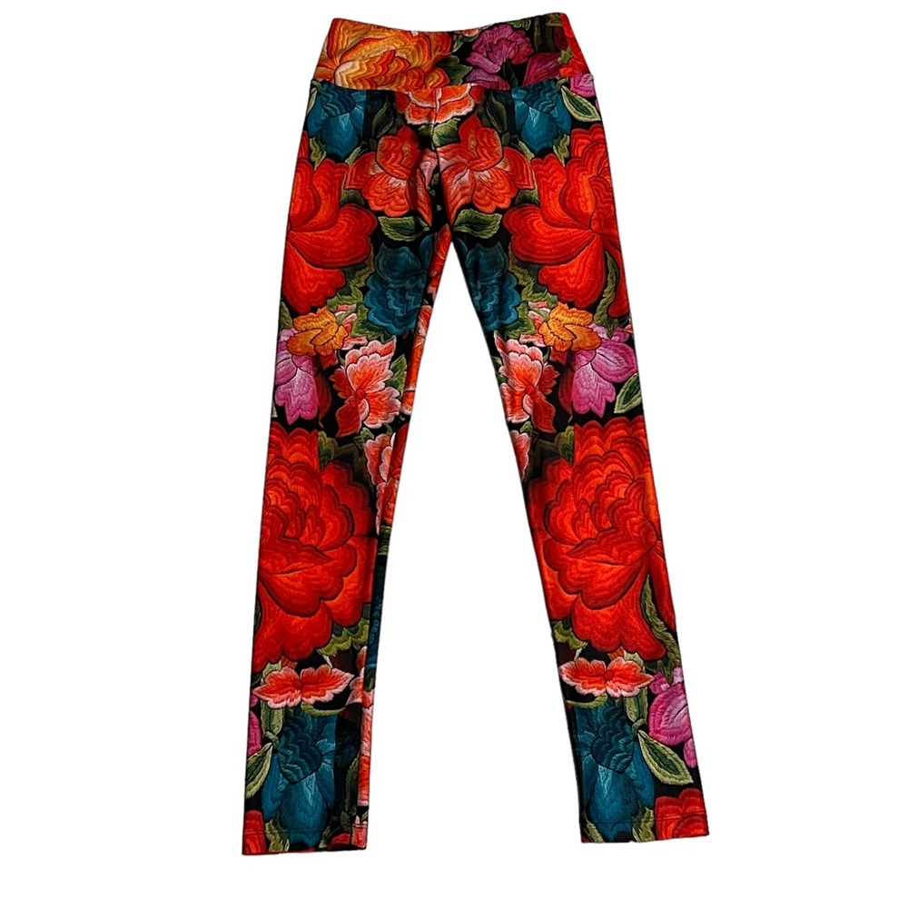 GOLDSHEEP CLOTHING FLORAL PRINT LEGGINGS SIZE SMALL